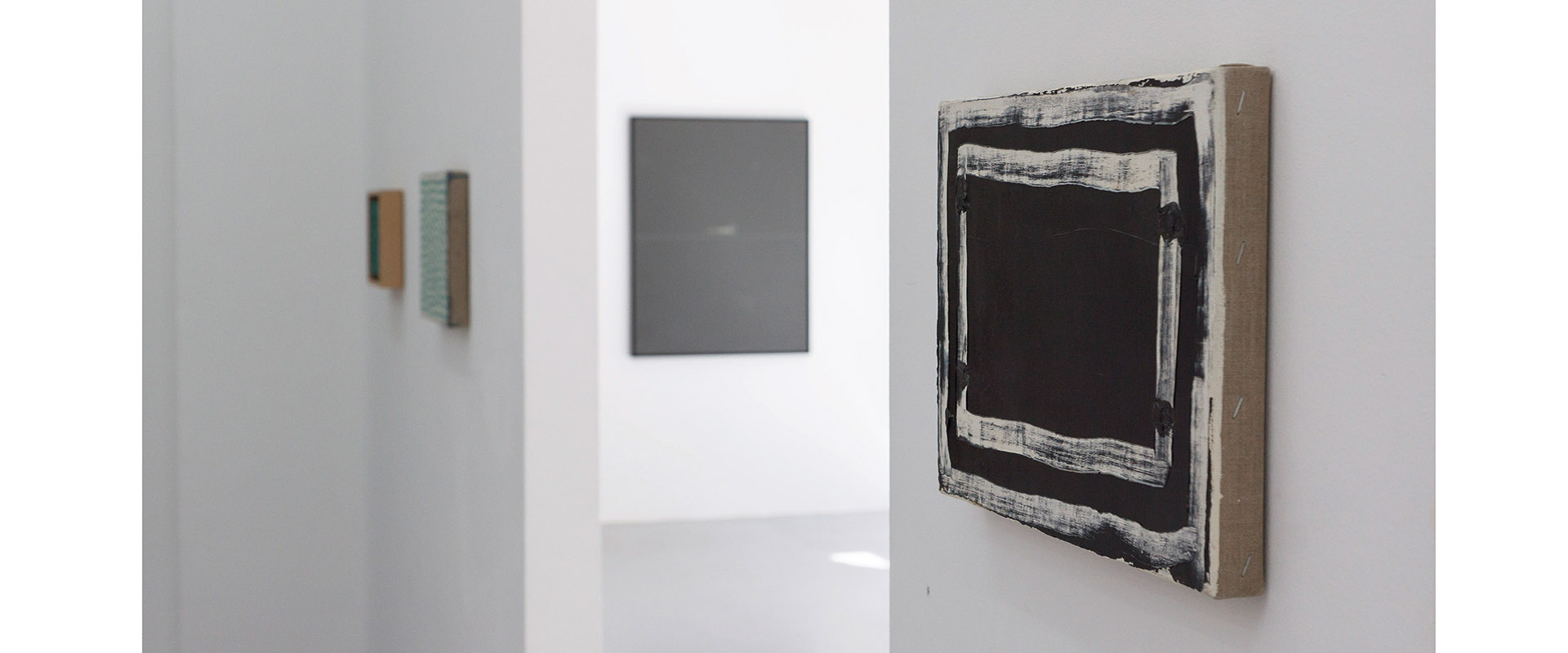Ausstellungsansicht "Fundamental Painting. Joan Hernández Pijuan - Jerry Zeniuk", Galerie Renate Bender 2015