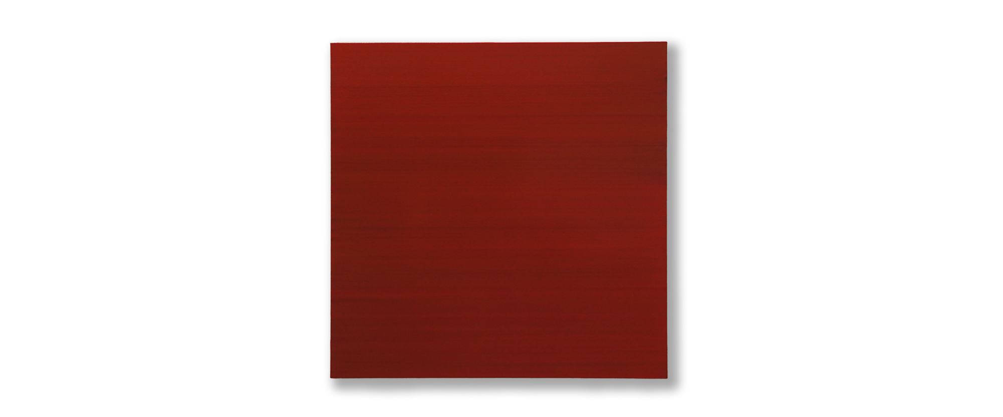 Cave. Red Earth - 2017, Öl auf Leinwand, 85 x 85 cm