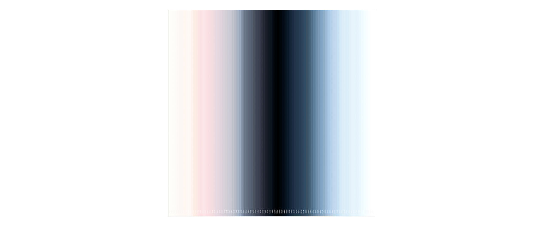 sommer licht weiss 2013/44 – 2013, 30.6./1.7.2013 – 20:31:57 – 06:46:26 Fujicolor Crystal Archive auf Aluminium, Acrylglas, 3 Ex., 120 x 120 cm
