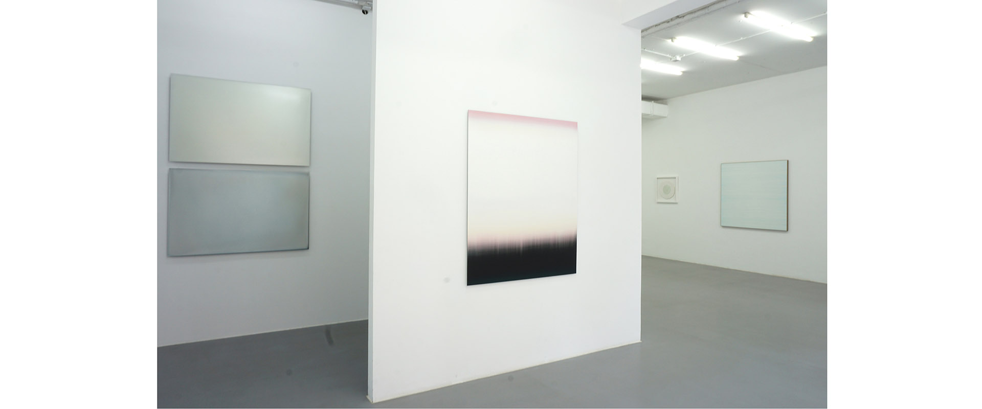 Ausstellungsansicht "wie weiss ist wissen die weisen", Galerie Renate Bender 2019