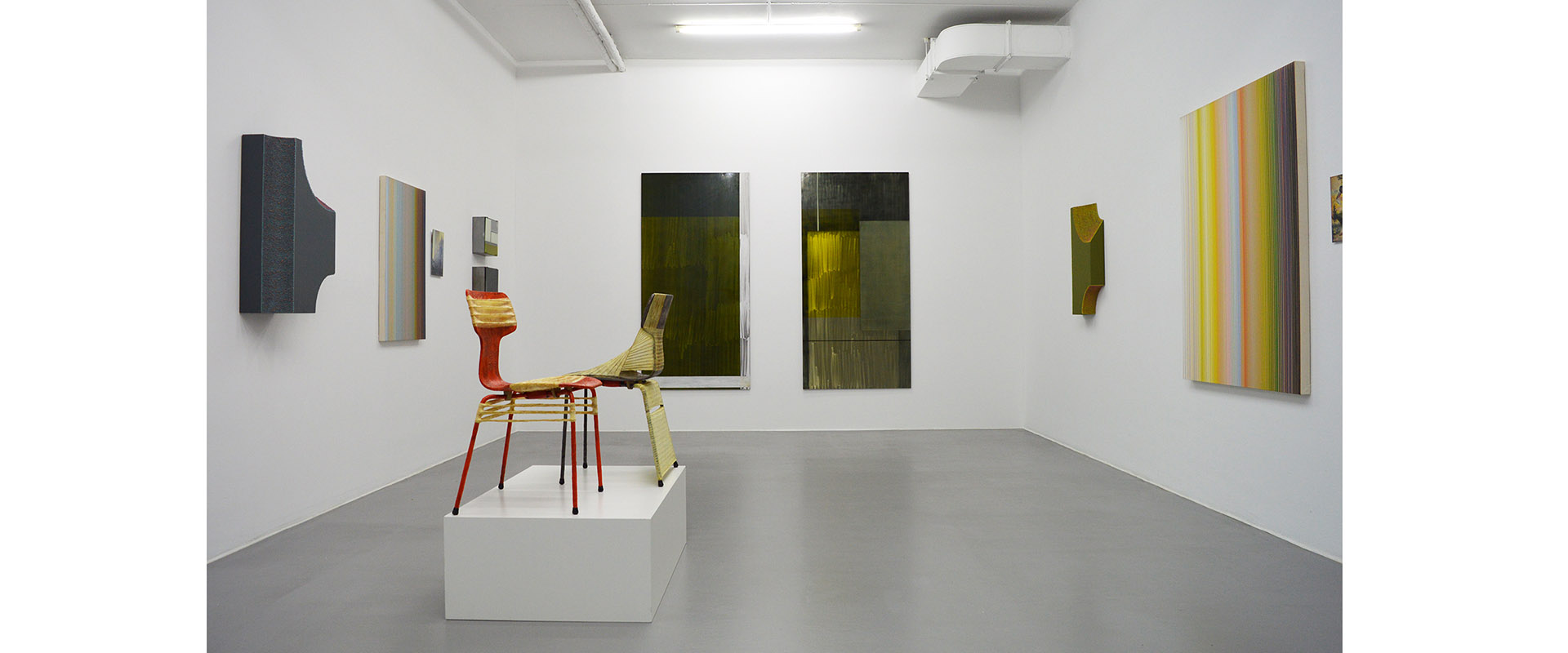 Ausstellungsansicht "Curated by... Erhard Witzel", Galerie Renate Bender 2020