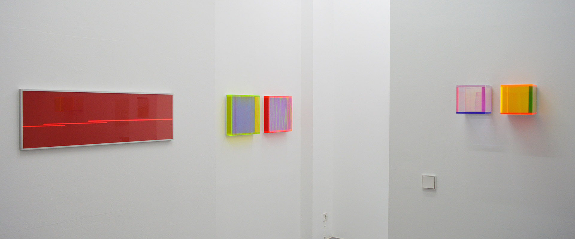 Ausstellungsansicht "Curated by... Erhard Witzel", Galerie Renate Bender 2020