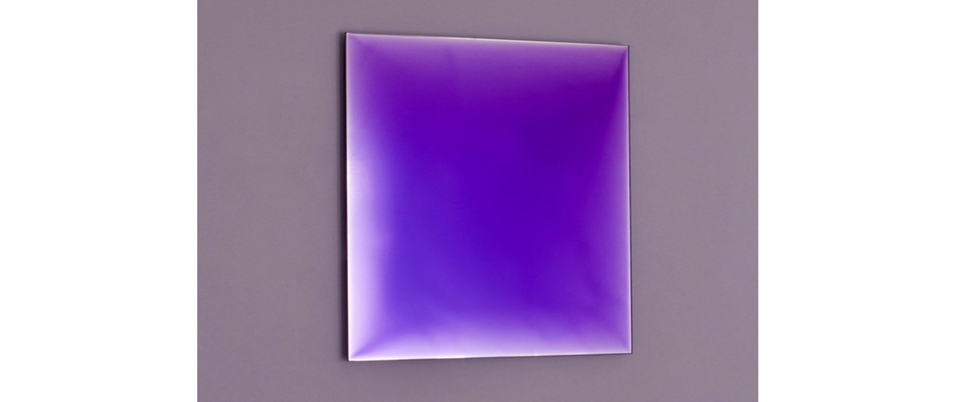 NUMEN #III-BLAU-GRÜN XIII - 2020, Pigment, Lack, auf verspiegeltem Glas, 30 x 30 cm