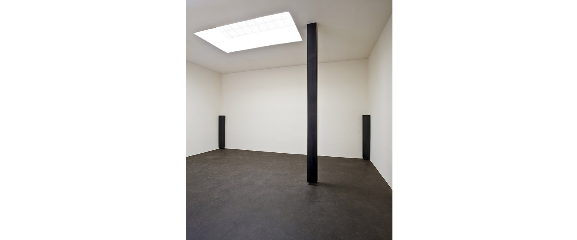 Ausstellungsansicht "3 columns vertical", Lannan Foundation, Santa Fe, NM, USA, 2008