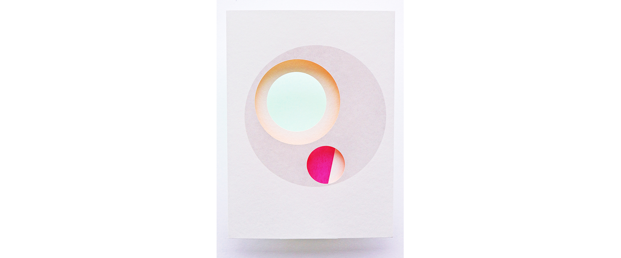 Cover Color - 2018. gefaltetes und geschnittenes Aquarellpapier, Vorzugsausgabe Katalog, Auflage 15, 27 x 19,5 x 3 cm