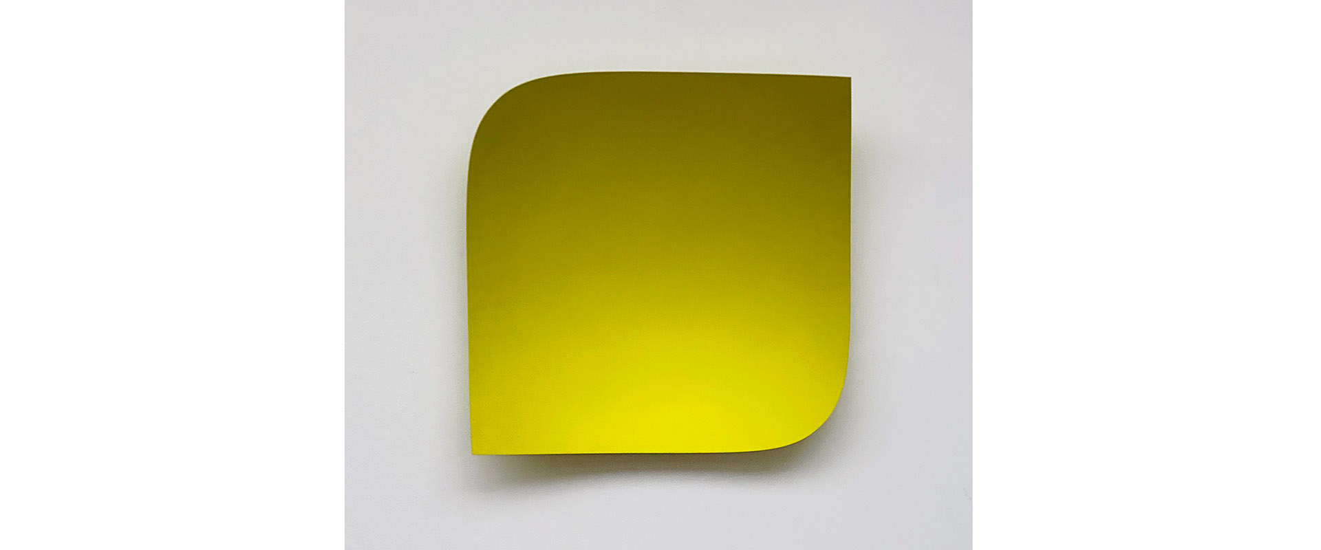 Ohne Titel - 2020, 39/20/746, Aluminium eloxiert, 75 x 75 x 19 cm