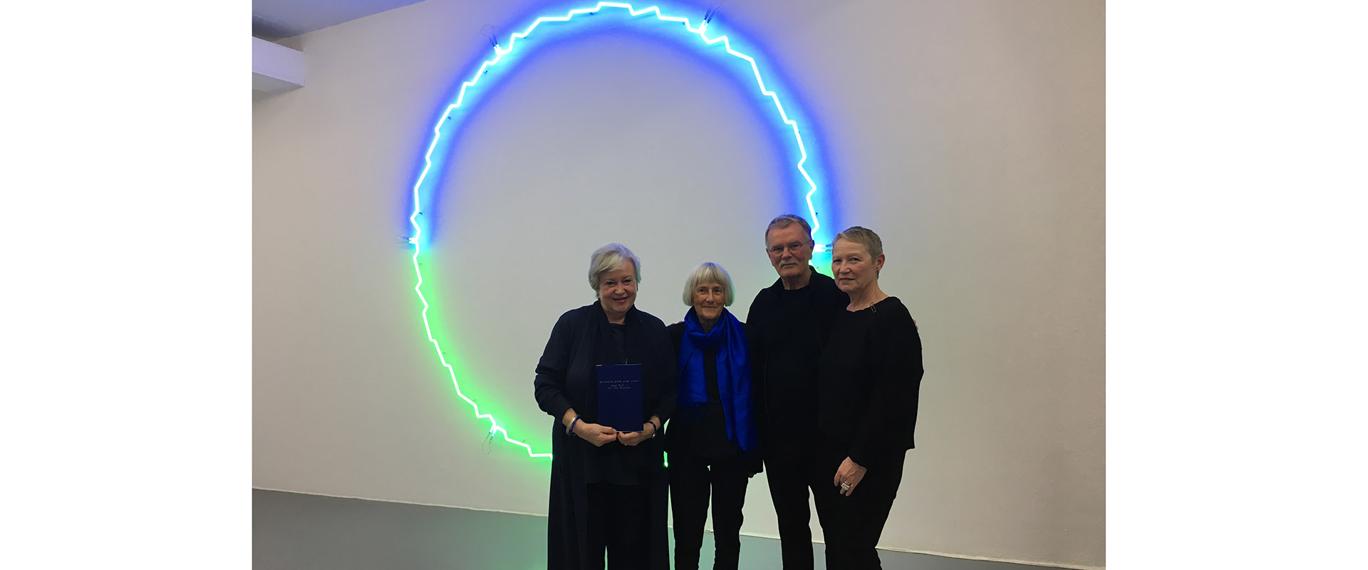 Renate Bender, Inge Dick, Jan van Munster und Bea Weuthen