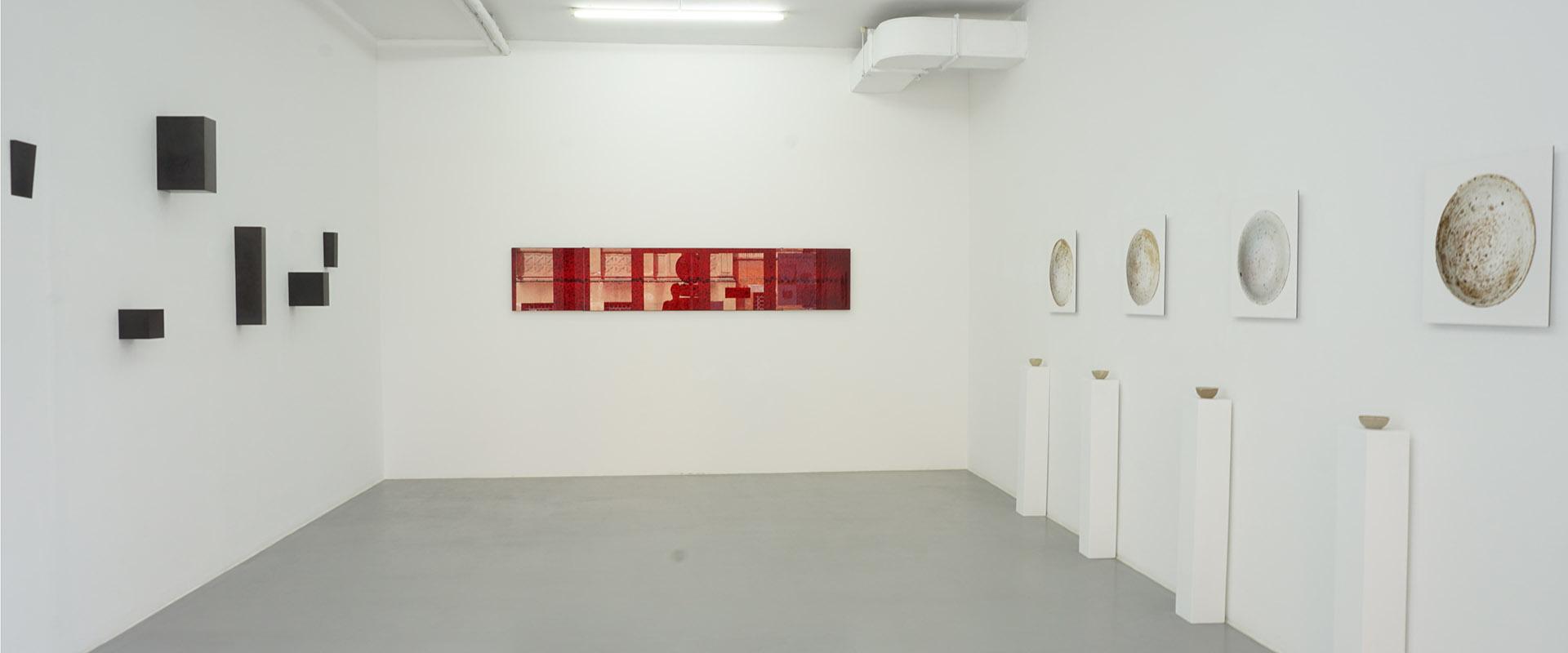 "Durchs Feuer gehen. Till Augustin · Renate Balda · Susan York", Galerie Renate Bender 2018