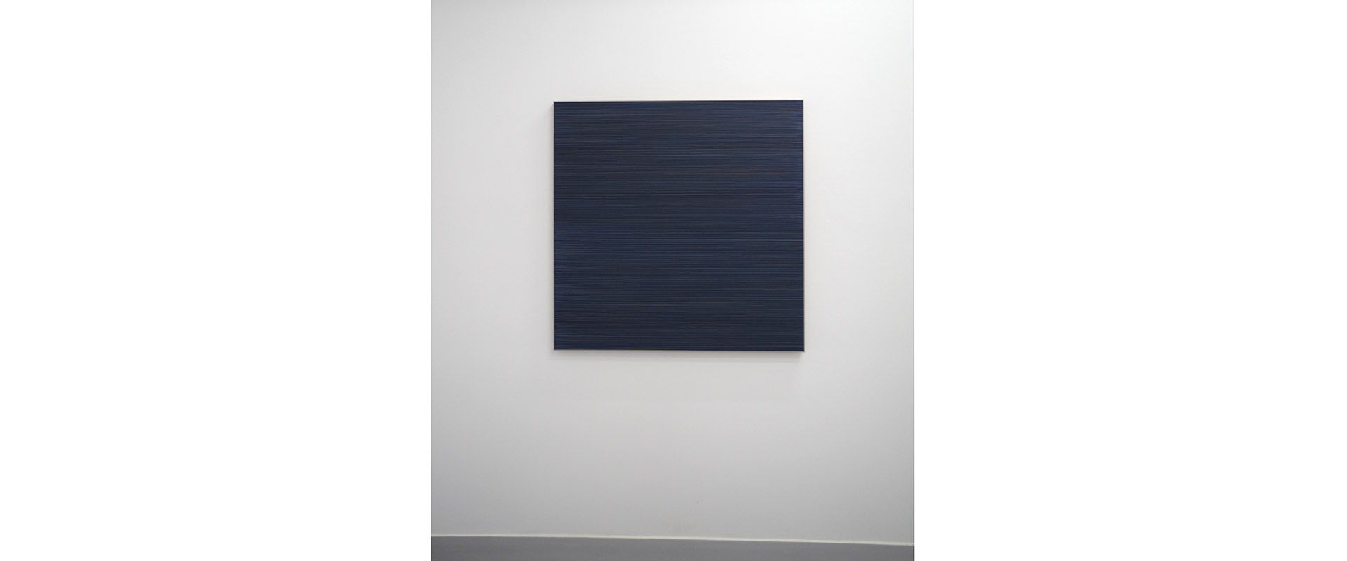 Ausstellungsansicht "Mostly Monochrome", Galerie Renate Bender 2015