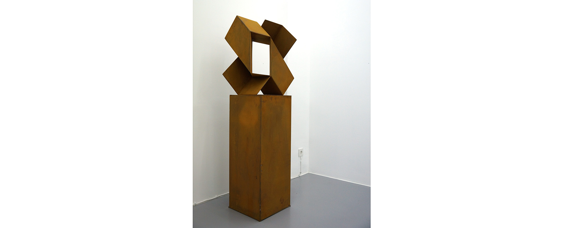 Ausstellungsansicht "Heavy Metal?", Galerie Renate Bender 2014