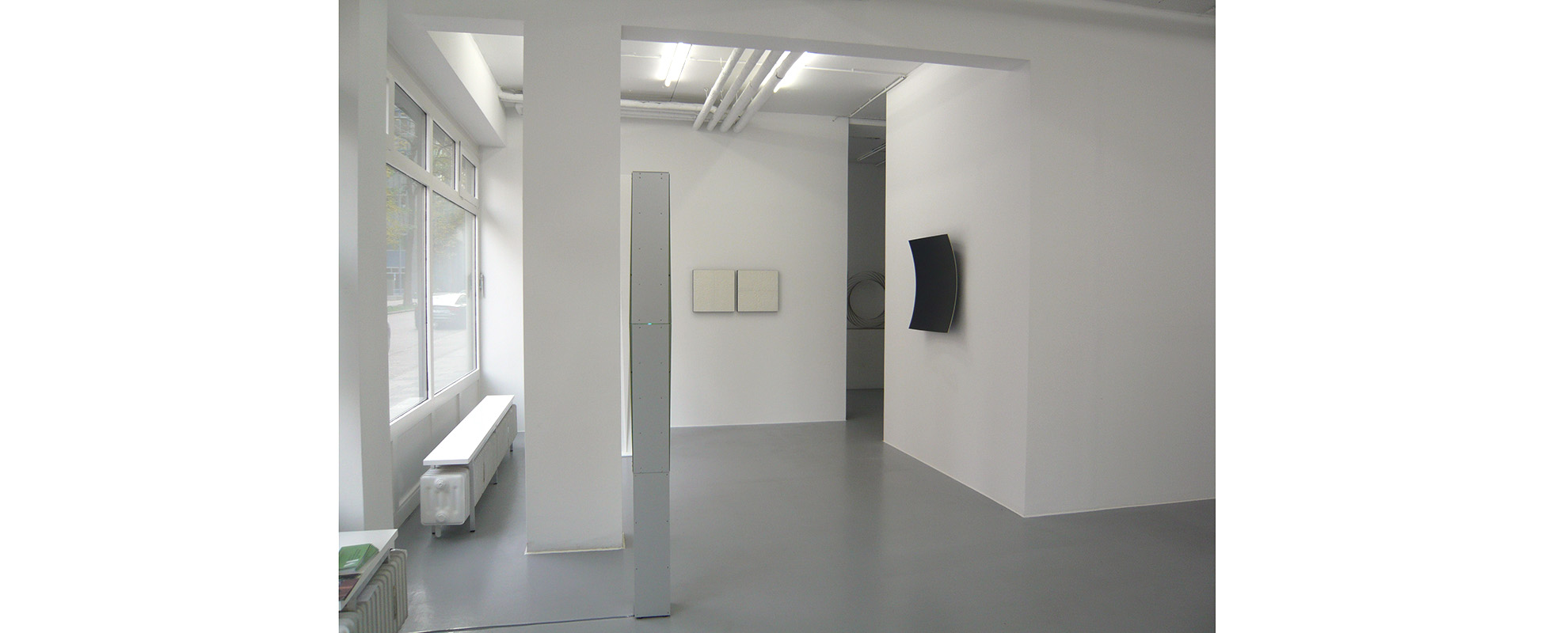 Ausstellungsansicht "Heavy Metal?", Galerie Renate Bender 2014