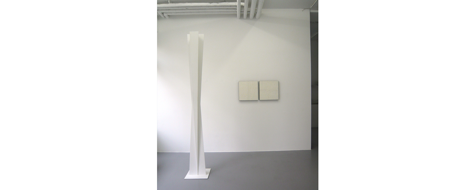 Ausstellungsansicht "Heavy Metal?", Galerie Renate Bender 2014