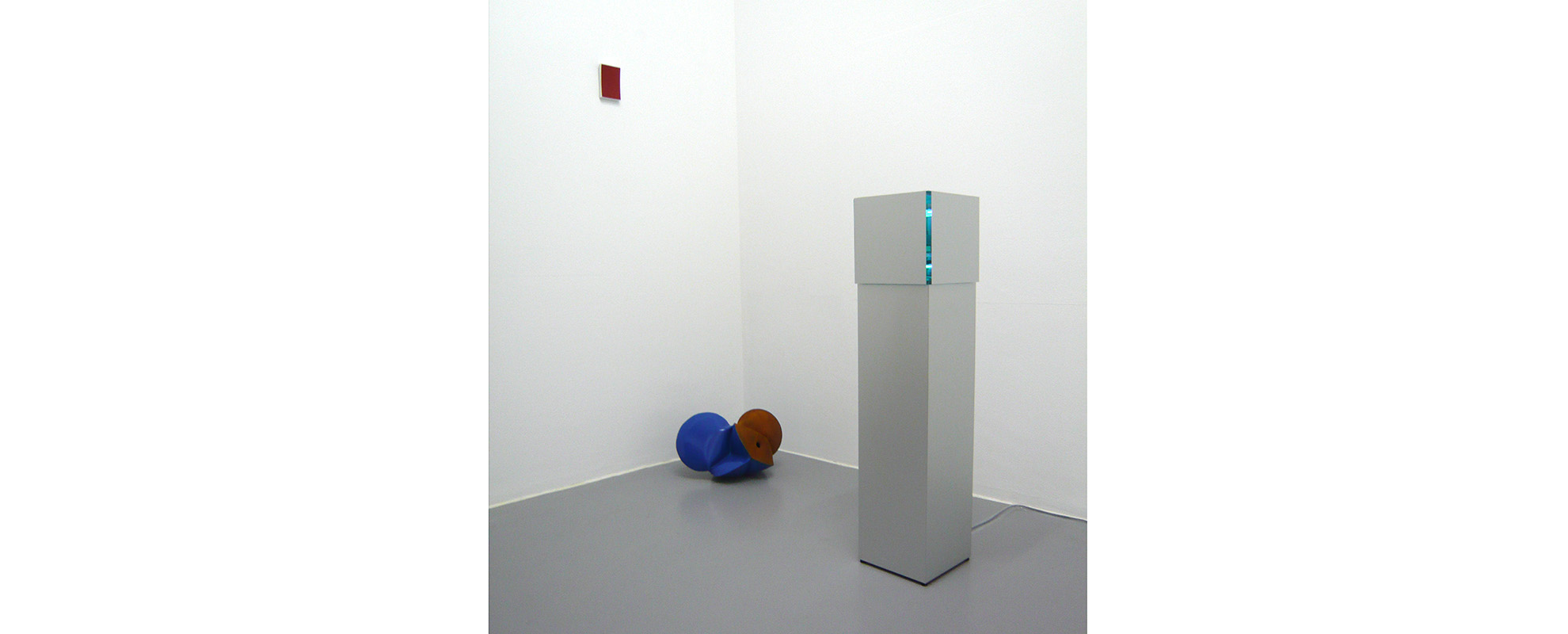 Ausstellungsansicht "Heavy Metal?", Galerie Renate Bender 2014