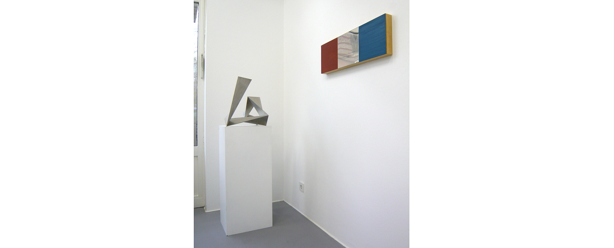 Ausstellungsansicht "Heavy Metal?", Galerie Renate Bender 2014