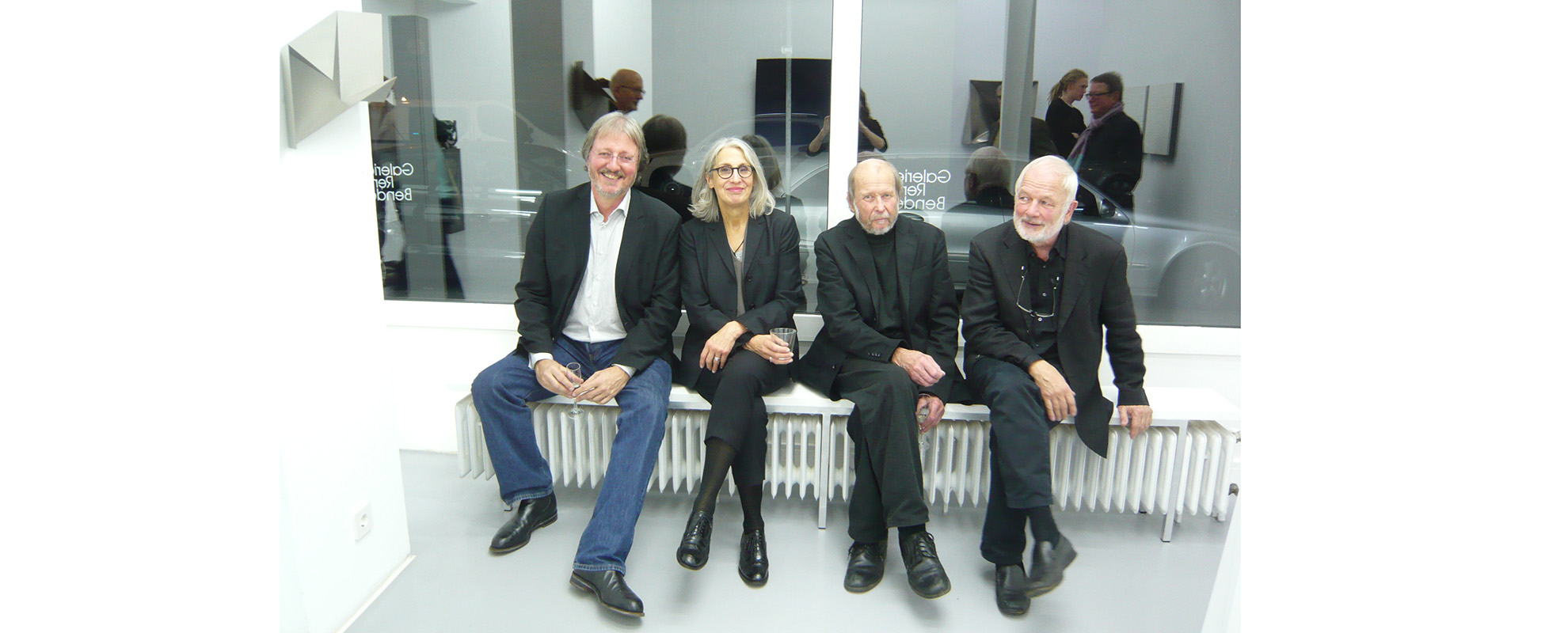 Heiner Thiel, Maria Lalić, Horst Linn und Peter Weber