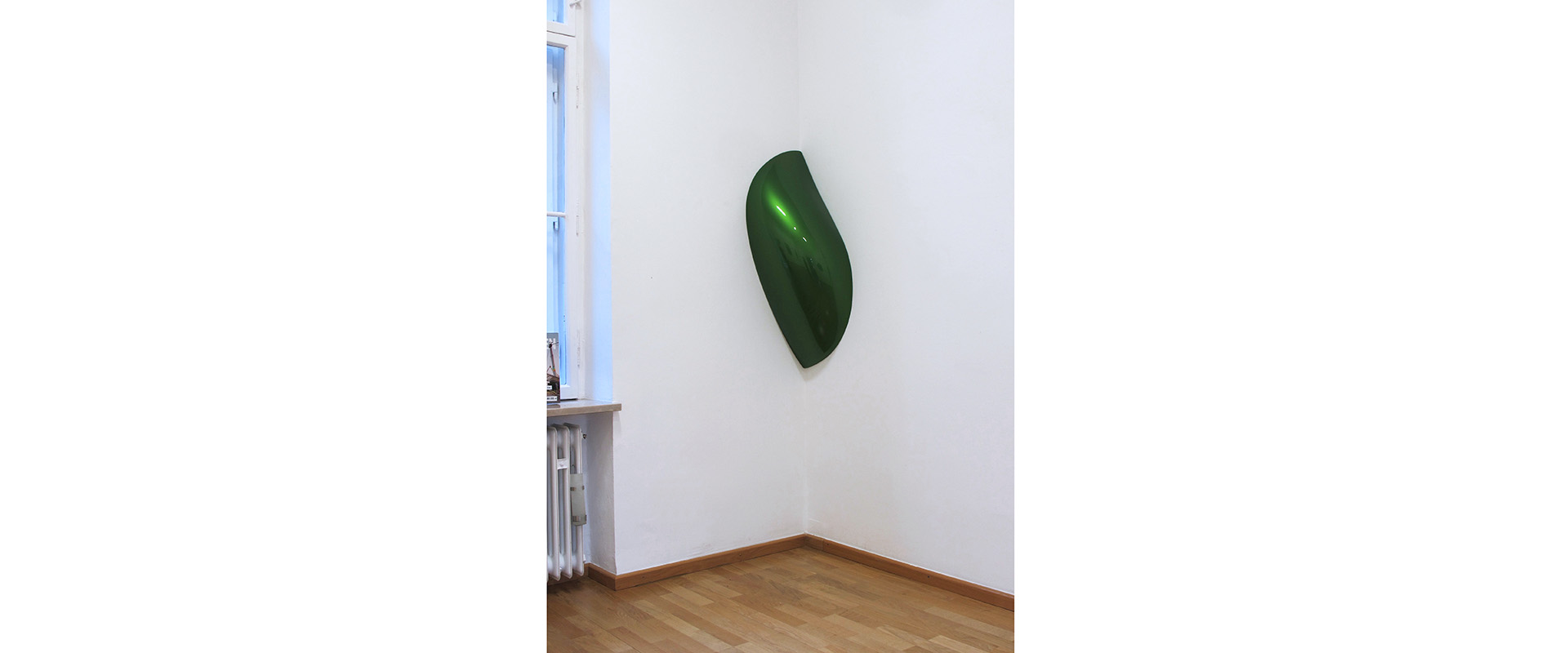 Ausstellungsansicht "Object Painting - Painting Object. Robert Sagerman - Bill Thompson", Galerie Renate Bender 2014