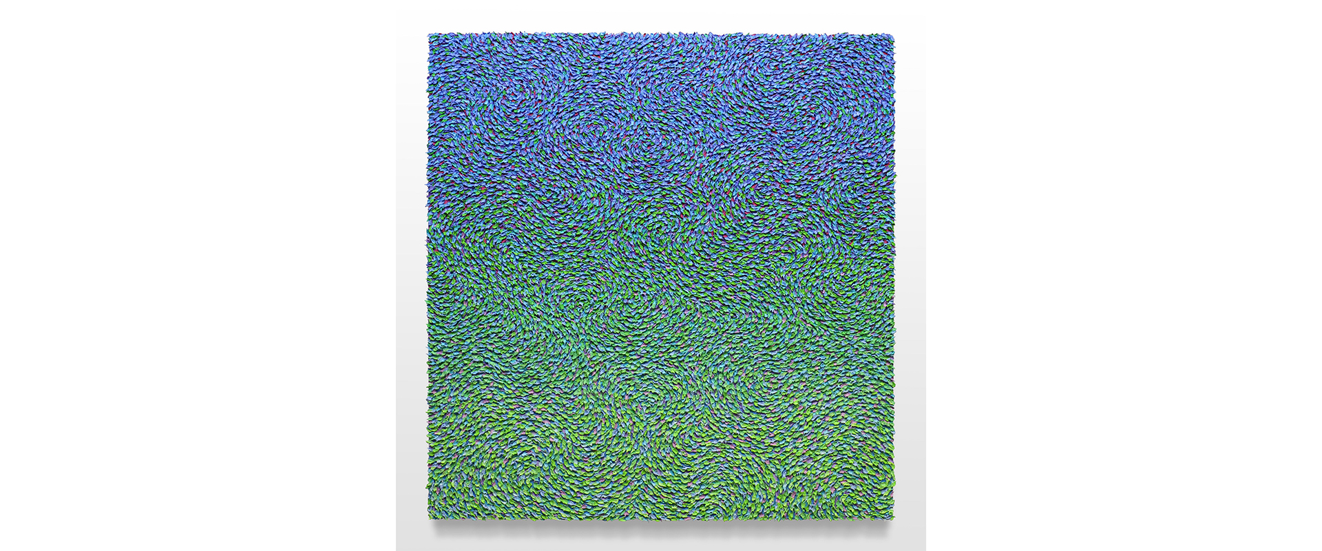 Robert Sagerman, “24,017” - 2021, Öl auf Leinwand, 122 x 117 cm