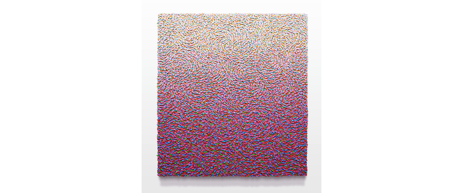 Robert Sagerman, “19,728” - 2021, Öl auf Leinwand, 99 x 89 cm