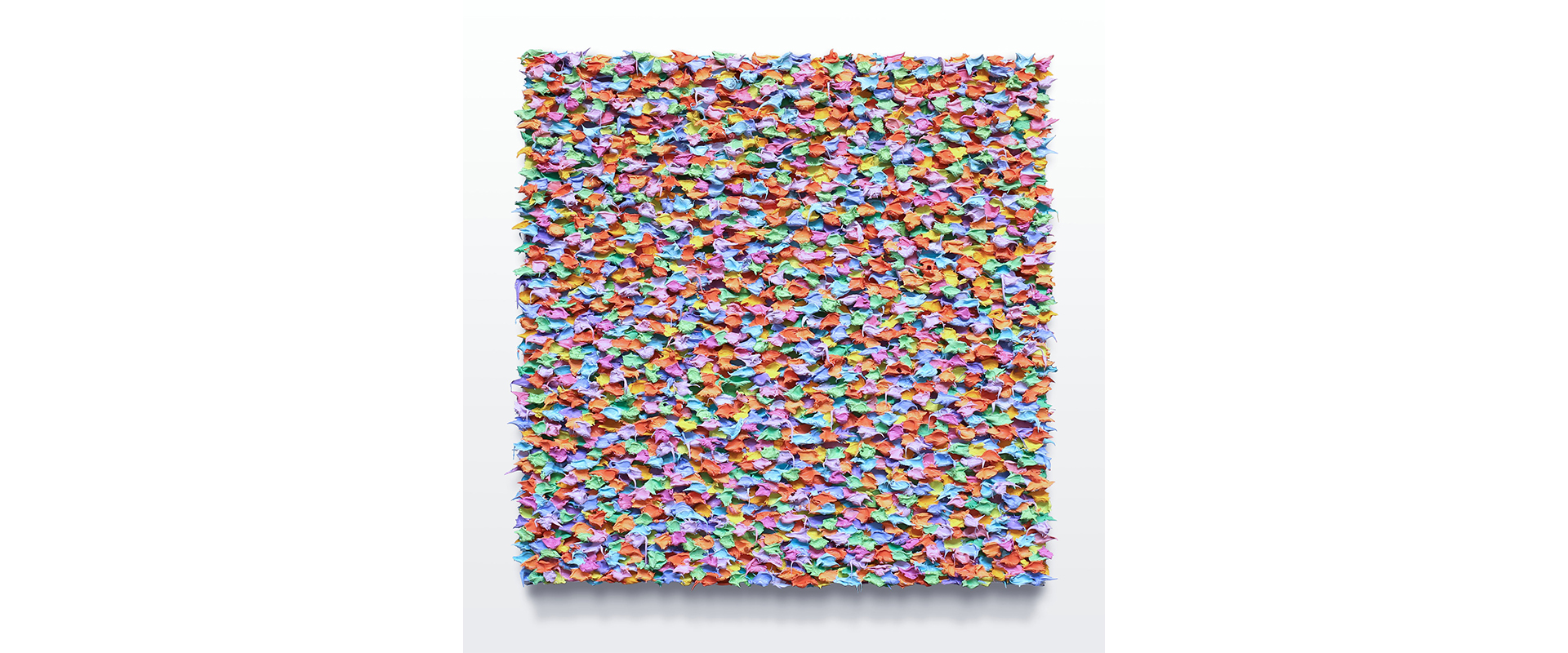 Robert Sagerman, “2,403” - 2021, Öl auf Leinwand, 30,5 x 30,5 cm