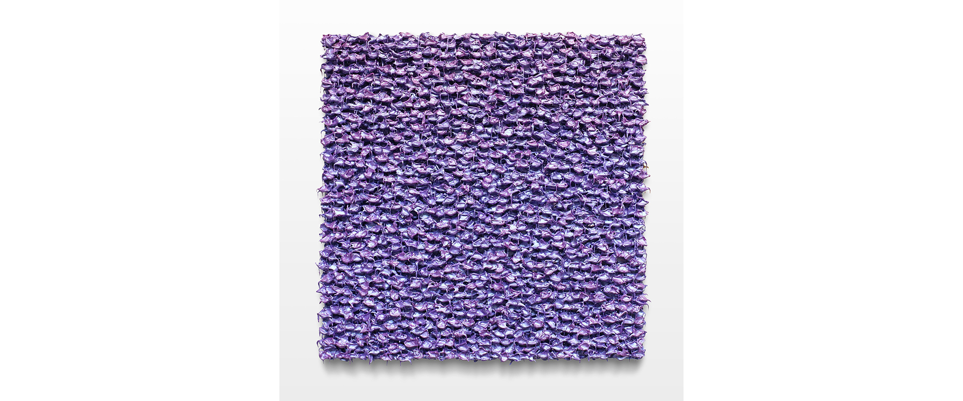 “3,826” - 2021, Silikon auf Leinwand, 30,5 x 30,5 cm