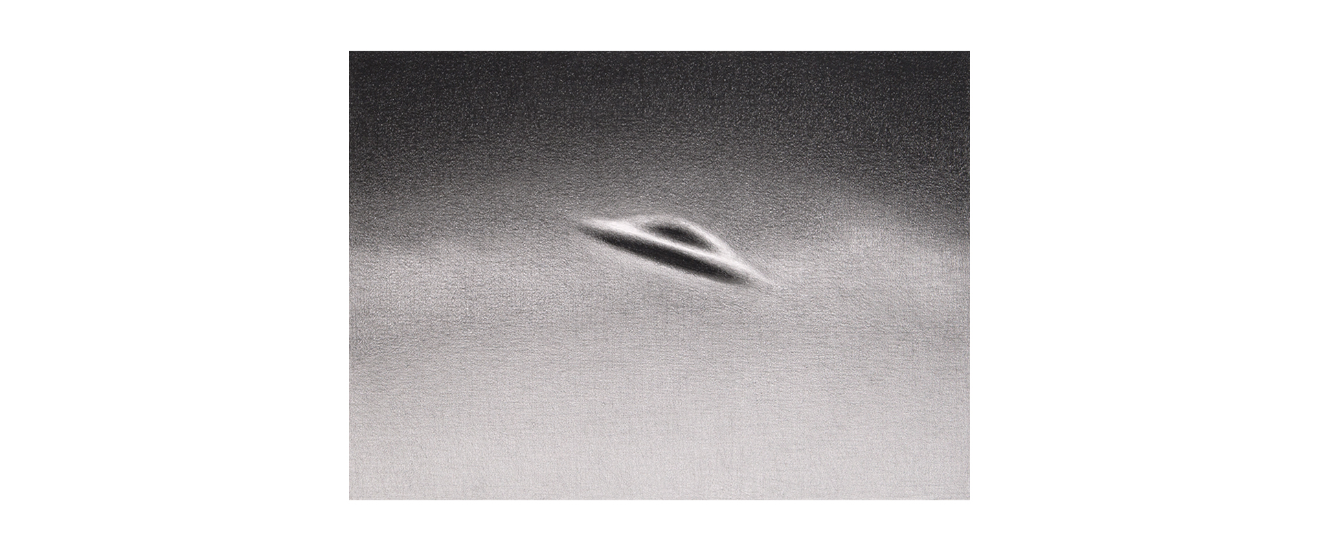 Steffen Kern, „Sighting“ – 2021, Tusche und Kohlestift auf Papier, 20 x 30 cm
