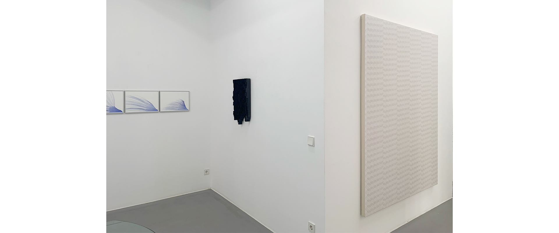 Ausstellungsansicht "5 Jahre später. Bender Schwinn Projekt Reloaded", Galerie Renate Bender 2023