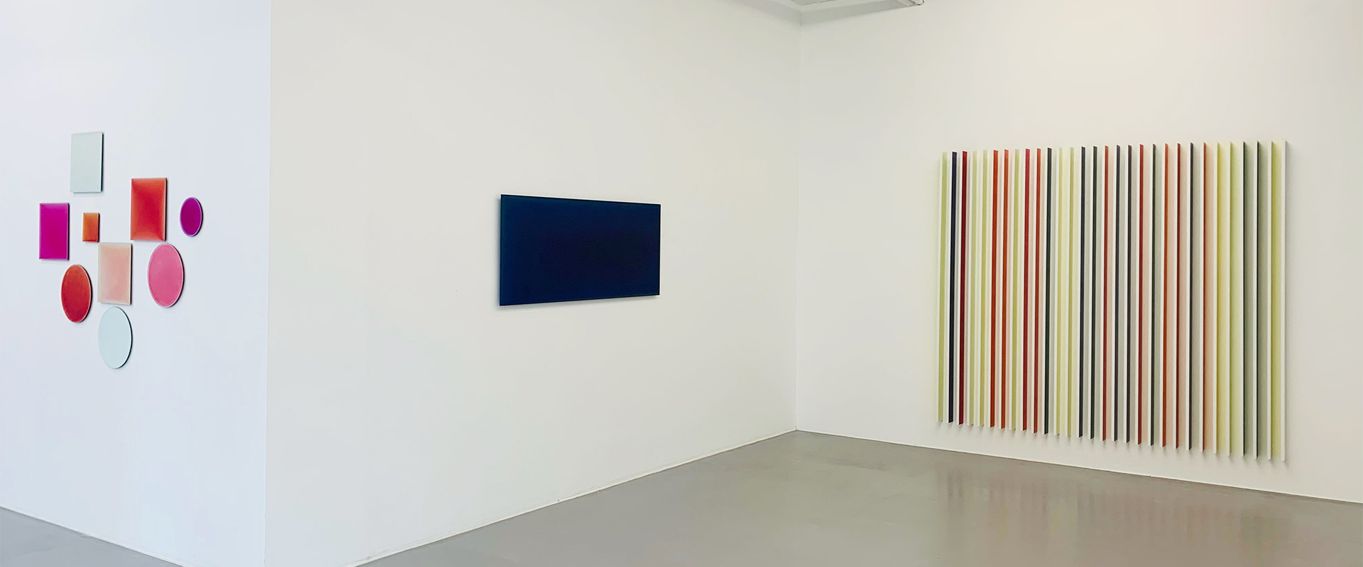 Ausstellungsansicht "Nur ein Wimpernschlag… 30 Jahre Rosa M Hessling in der Galerie Renate Bender ", Galerie Renate Bender 2023