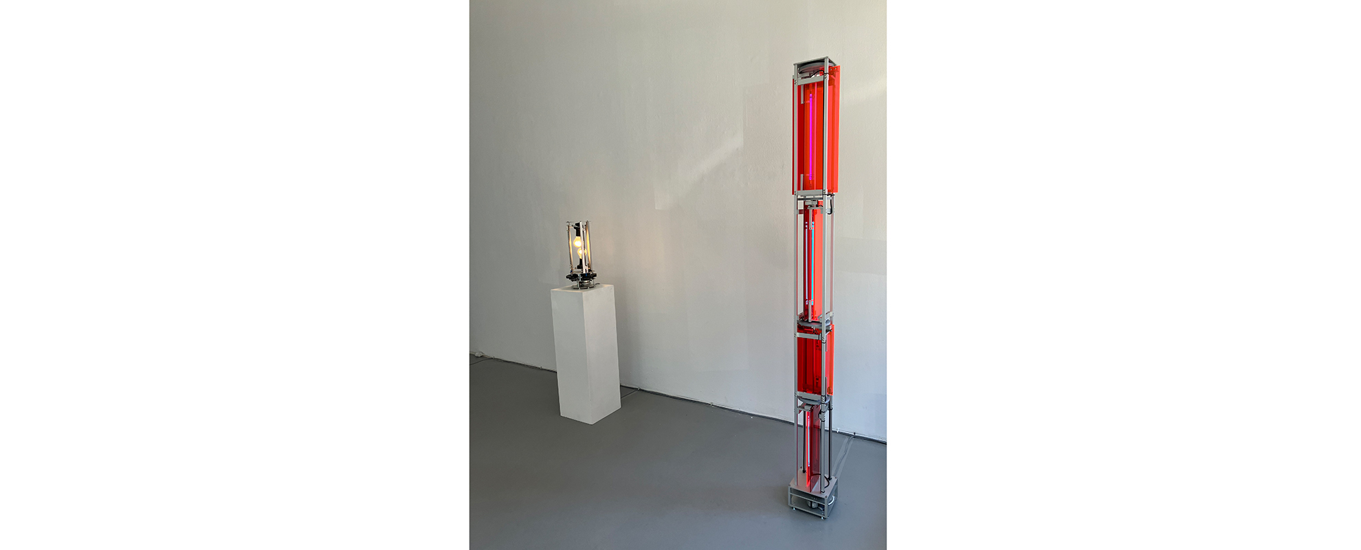Ausstellungsansicht "LUMEN", Galerie Renate Bender 2026
