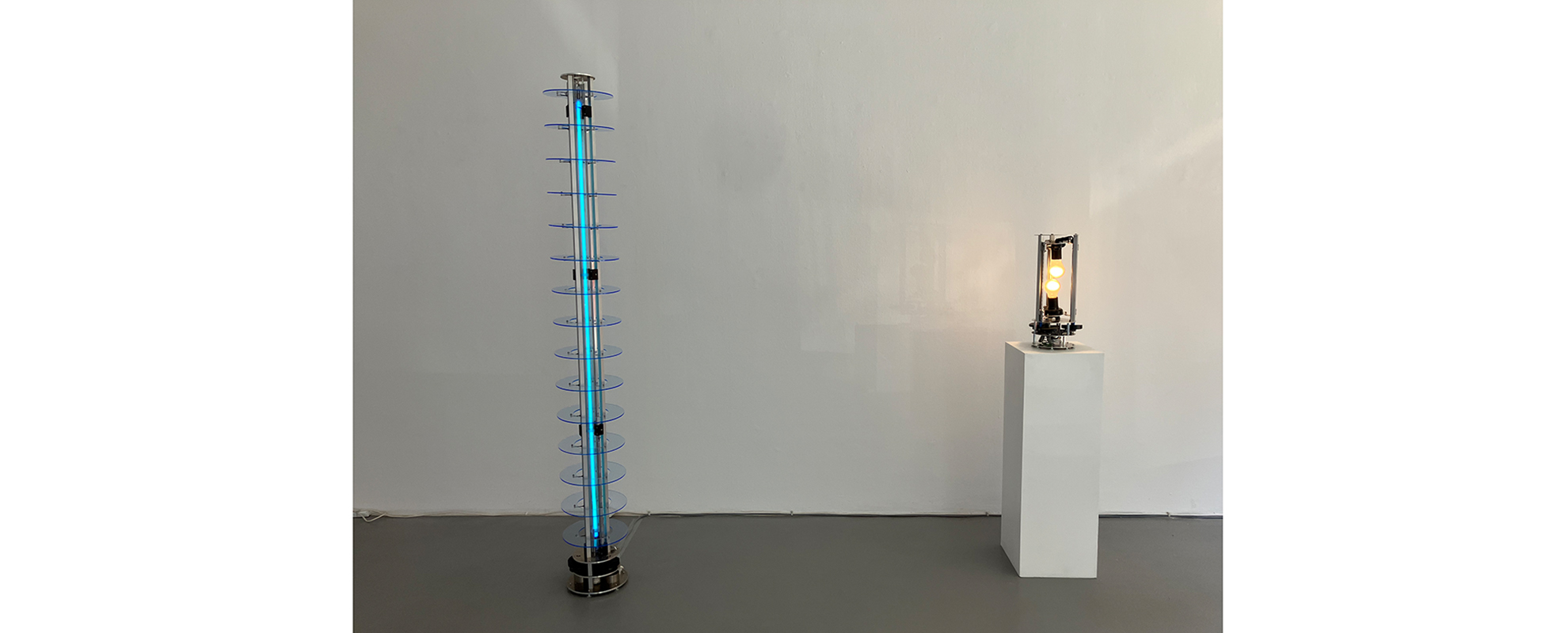 Ausstellungsansicht "LUMEN", Galerie Renate Bender 2026