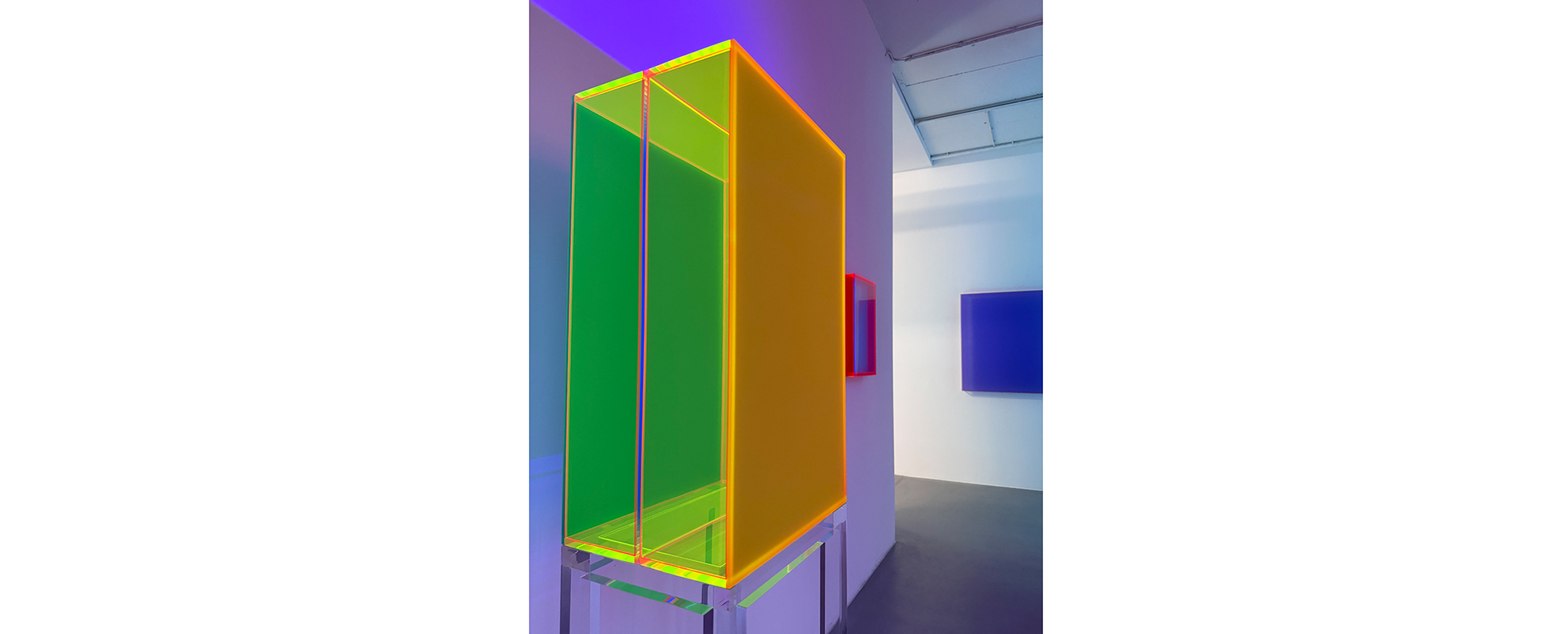 Ausstellungsansicht "LUMEN", Galerie Renate Bender 2026