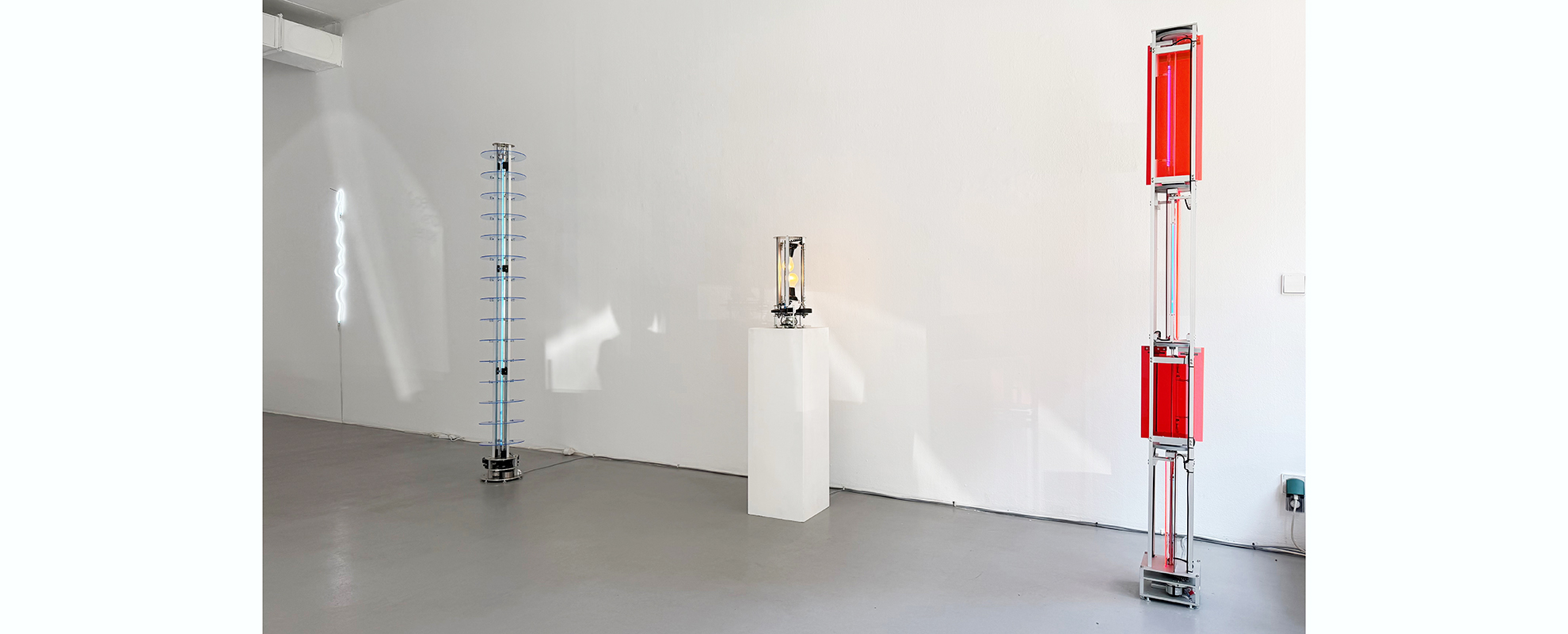 Ausstellungsansicht "LUMEN", Galerie Renate Bender 2026