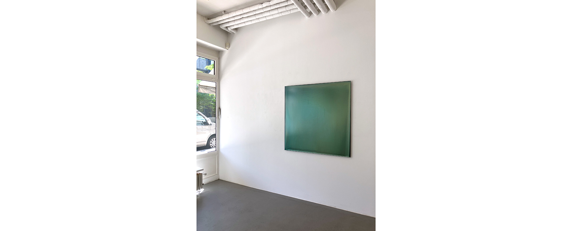 Ausstellungsansicht "Gallery Artists I. Painting and more...", Galerie Renate Bender 2026