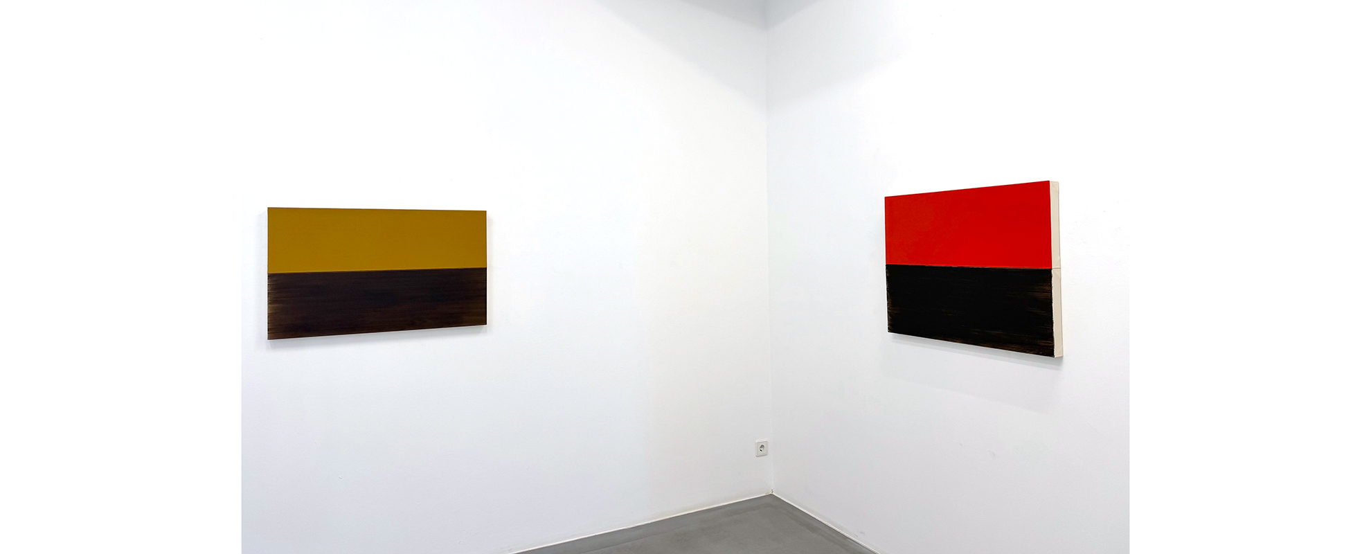 Ausstellungsansicht "Gallery Artists I. Painting and more...", Galerie Renate Bender 2026